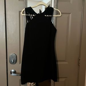 black dress